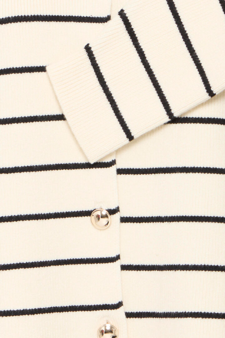 Kanya Cream & Black Cardigan