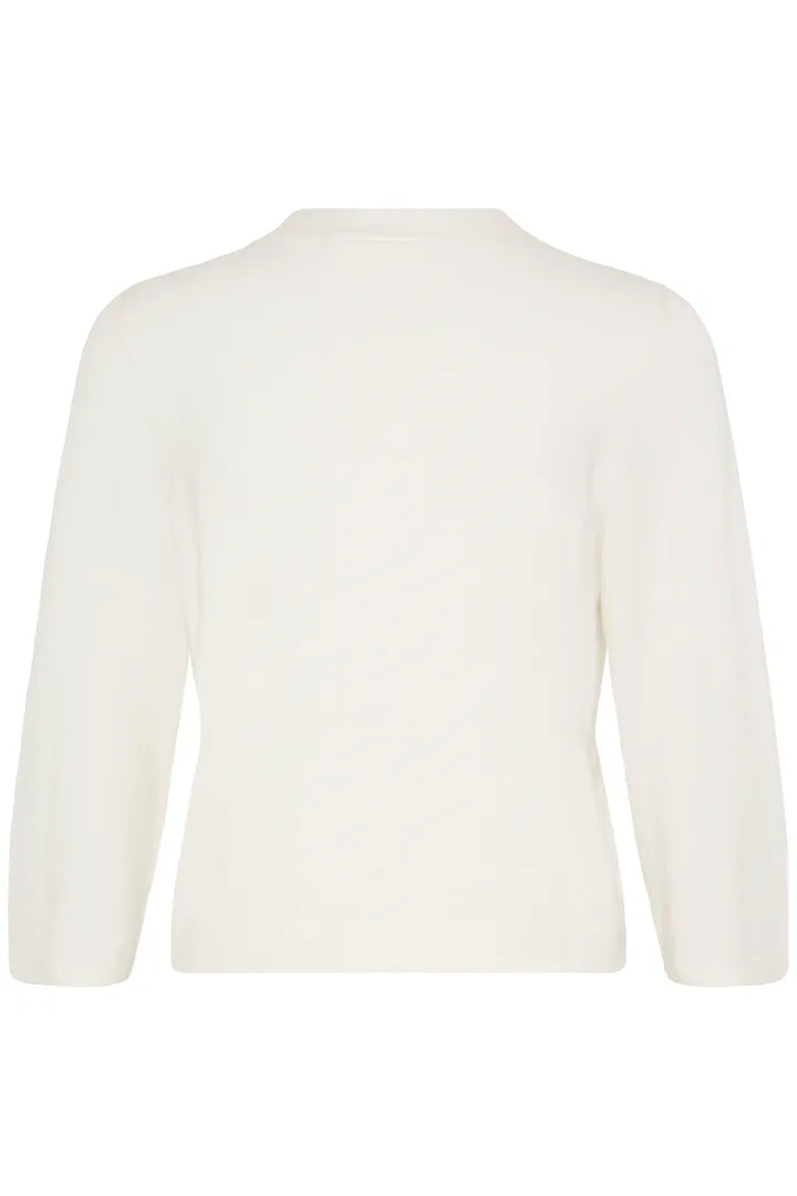 Mary V Neck Cream Cardigan