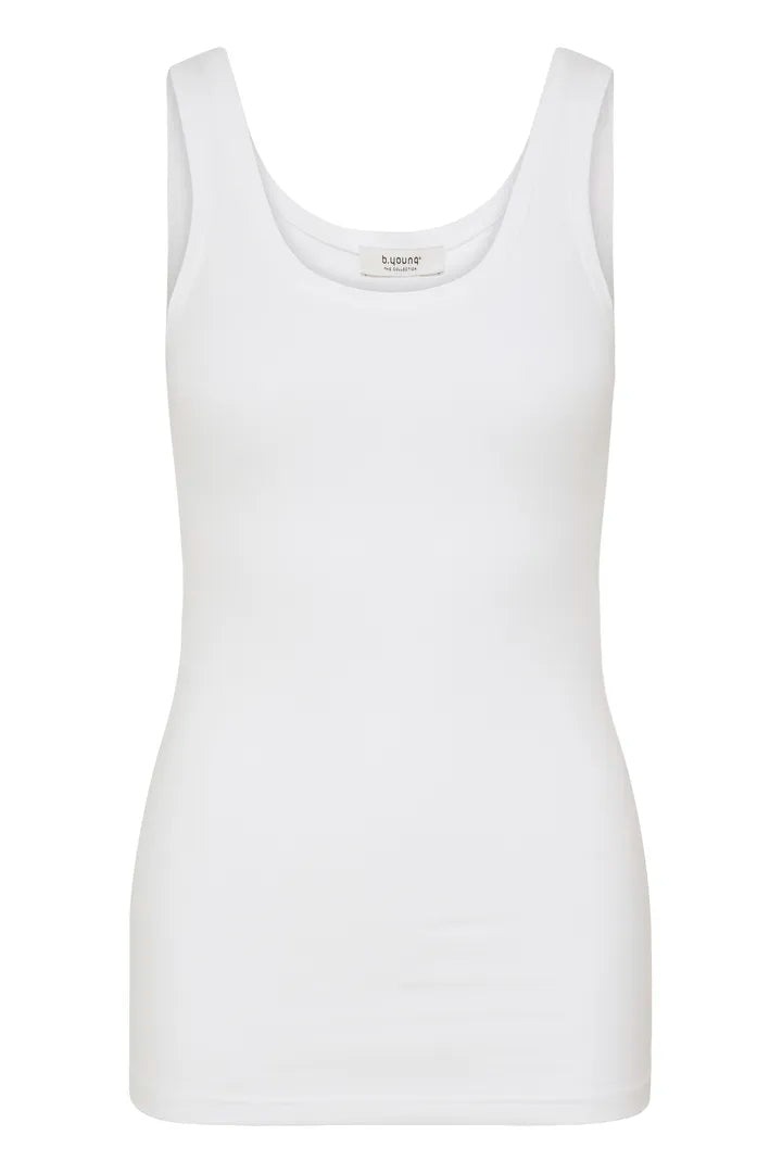 White Pamila Vest Top