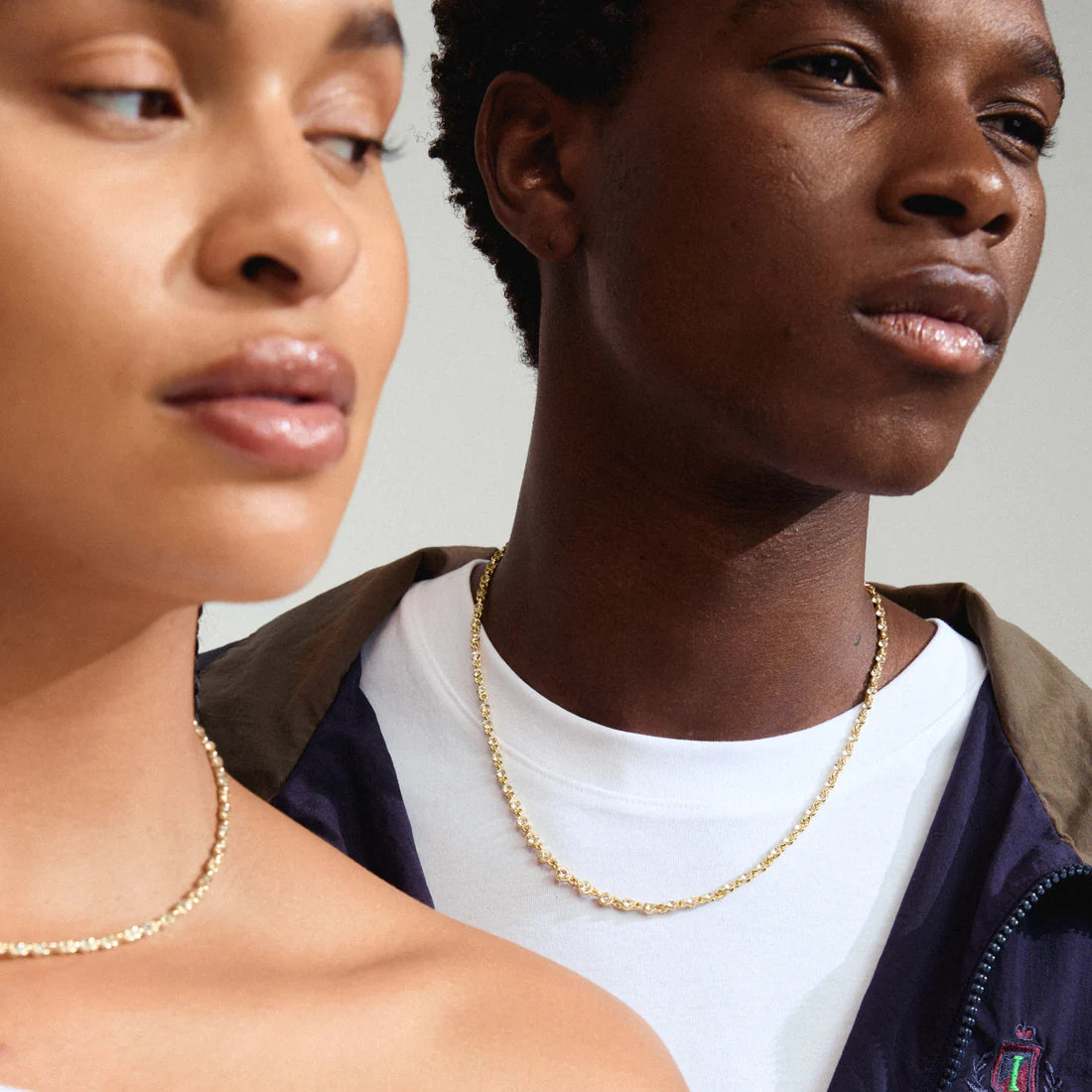Imogen Gold Plated Crystal Necklace
