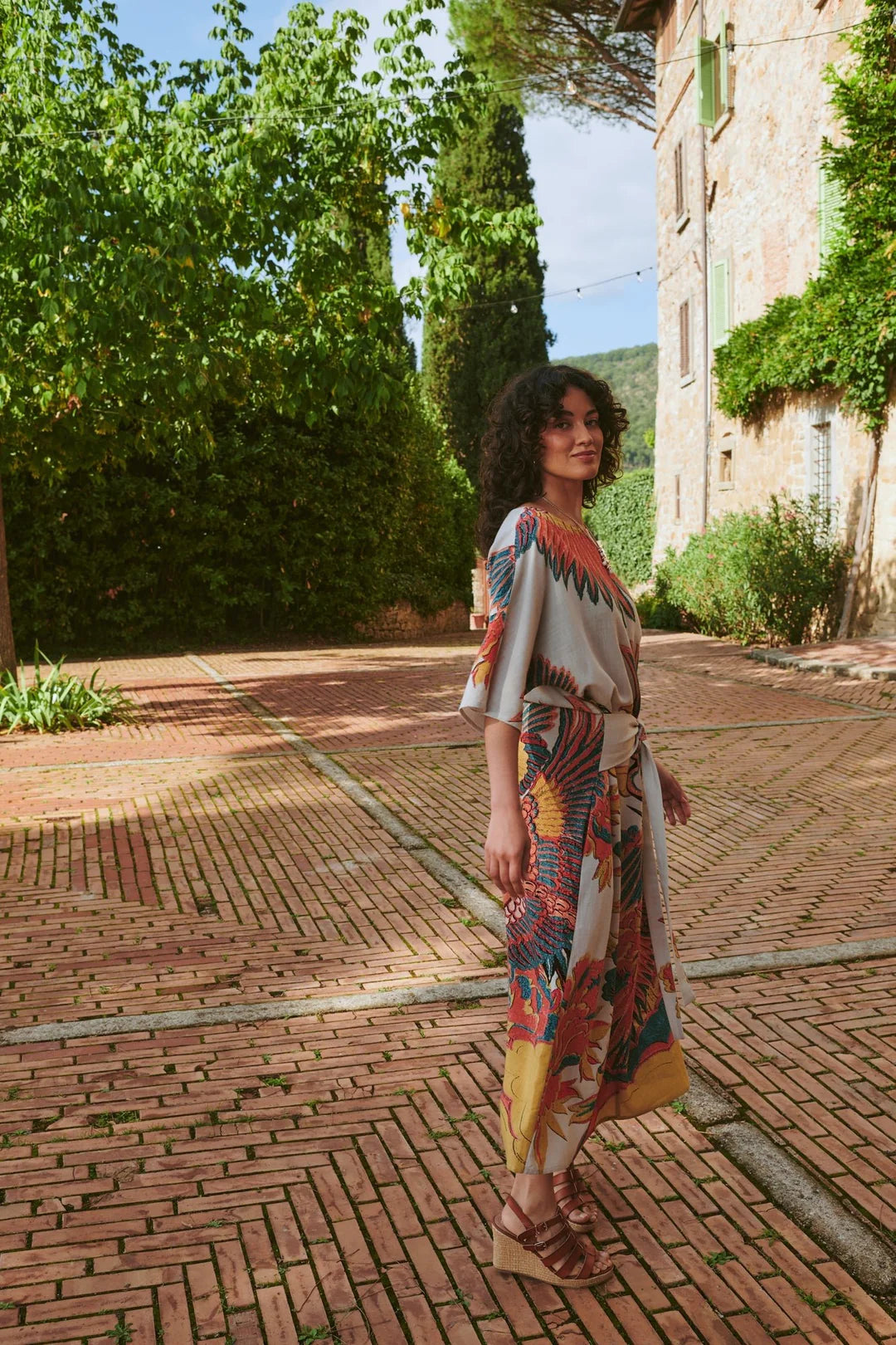 Crane Stone Obi Dress