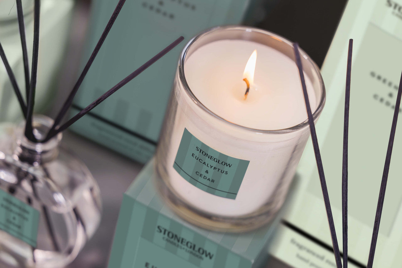 Modern Classics Eucalyptus & Cedar Boxed Candle (90 x 80mm)