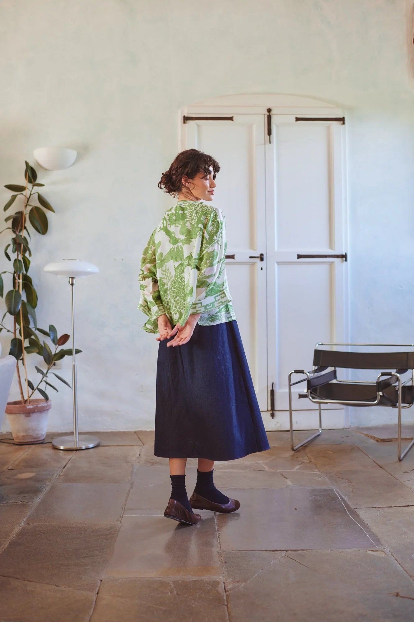 Giant Willow Green Kimono