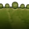 Green Oval Bobble Bowl