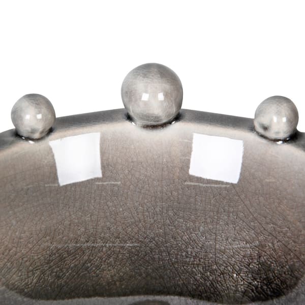 Grey Trinket Bobble Bowl