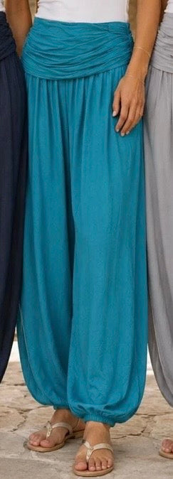 Teal Harem Trousers