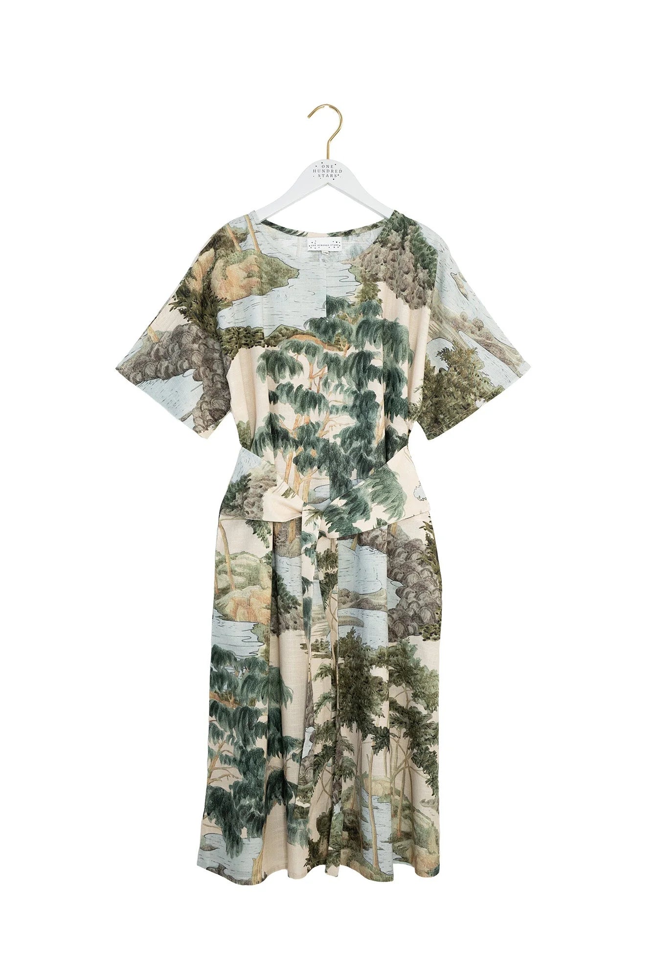 Rivers & Trees Natural Obi Dress