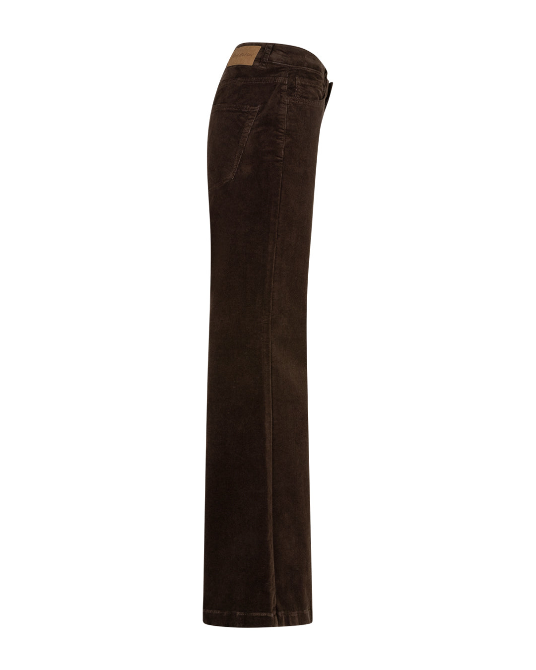 Brielle Fine Cord Brown Trousers