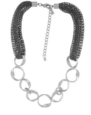 Dnsk Anastazia Knitted Chain Necklace