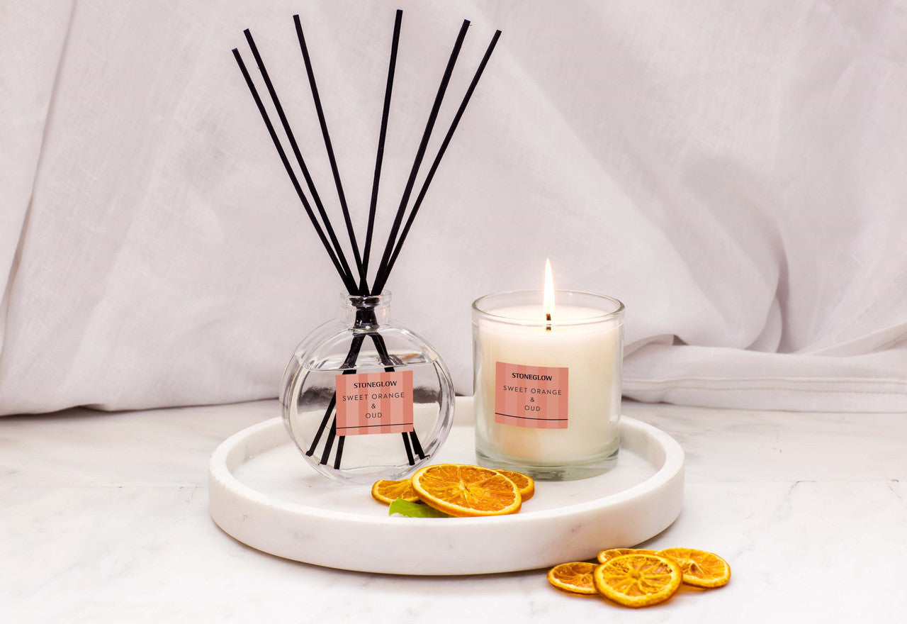Modern Classics Sweet Orange & Oud Boxed Candle (90 x mm)
