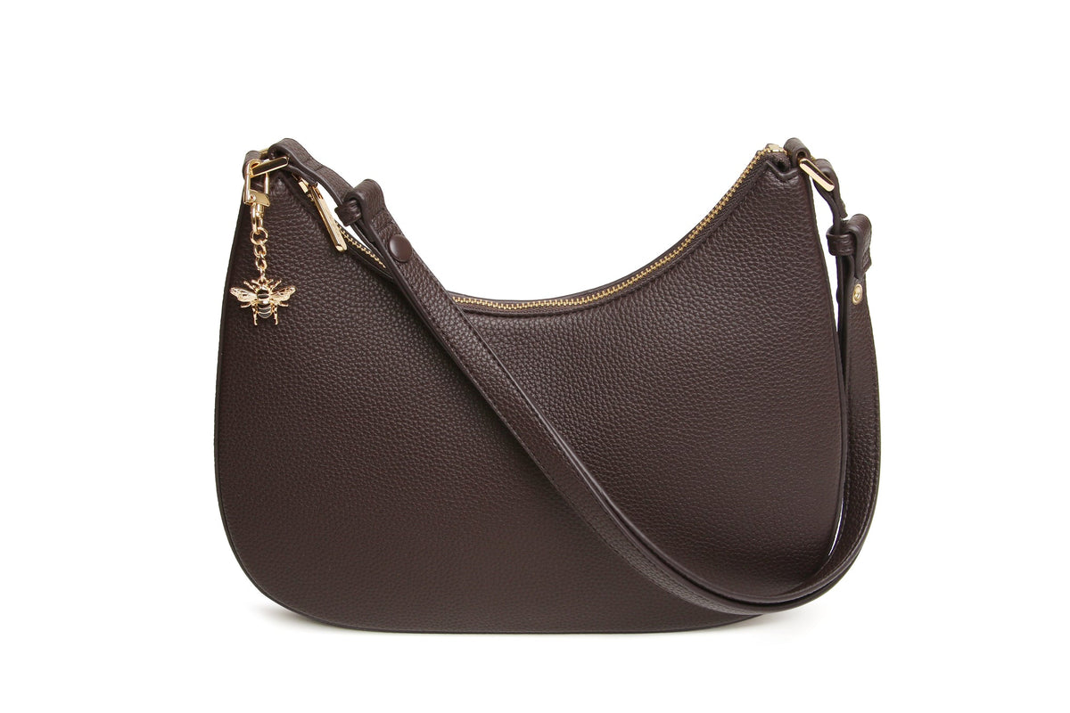 Chocolate Ascot Cross Body Bag