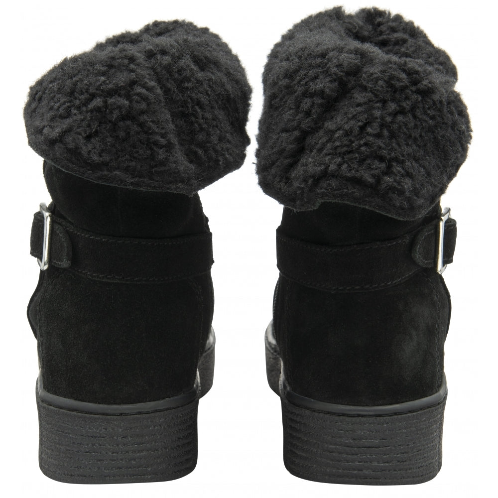 Ravel Burley Suede Flat Ankle Boot