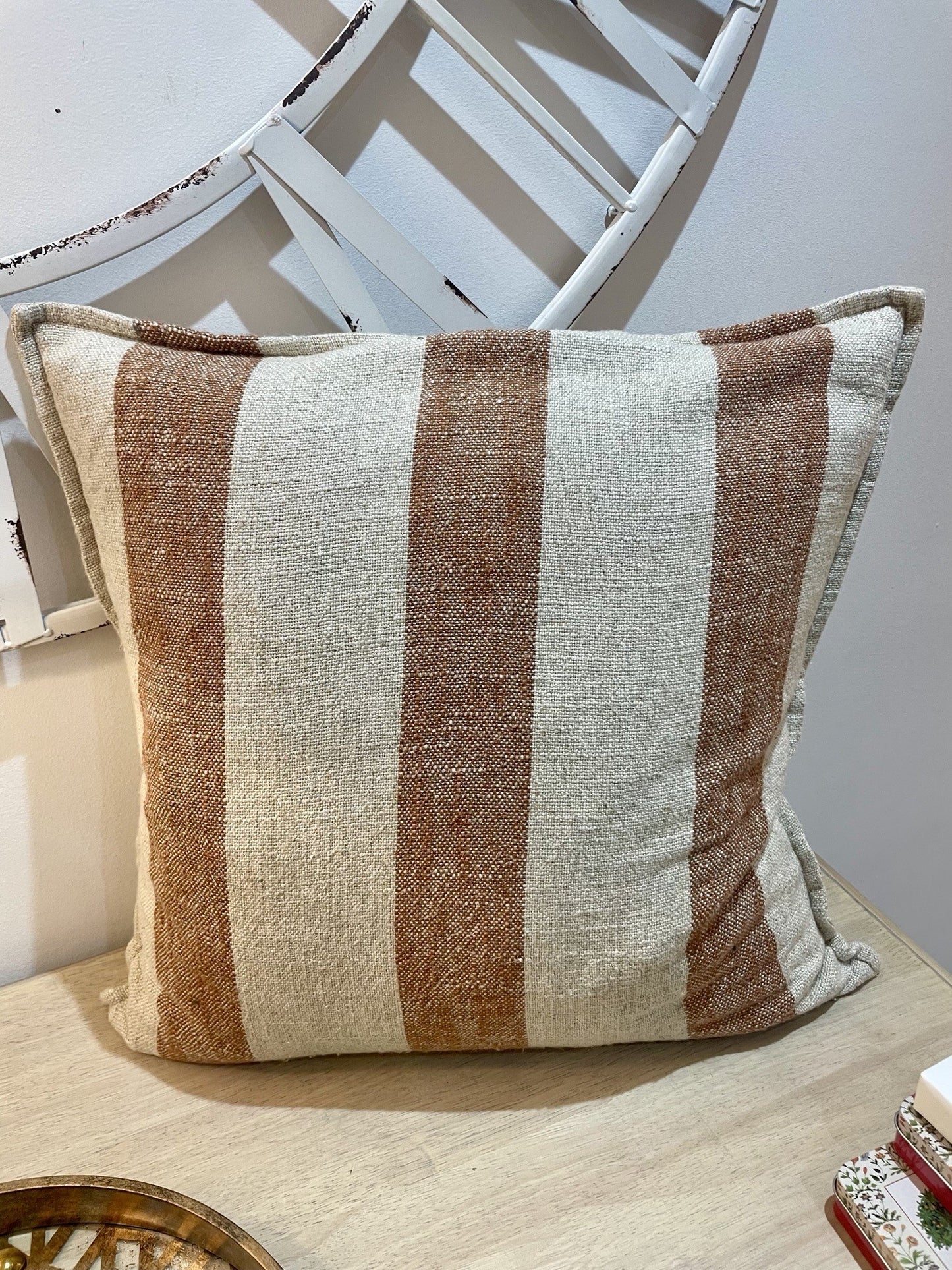 Malini Large Lina Rust Cushion