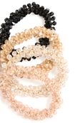 Set of 4 Beaded Assorted Hair Bands