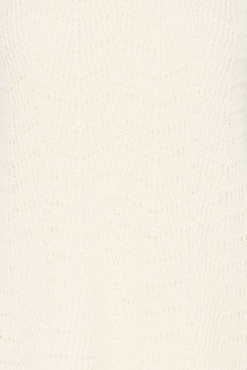 Cream Textured Short Sleeve Top