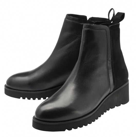 Ravel Black Helsby Ankle Boot