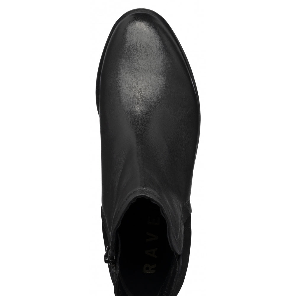 Ravel Black Helsby Ankle Boot