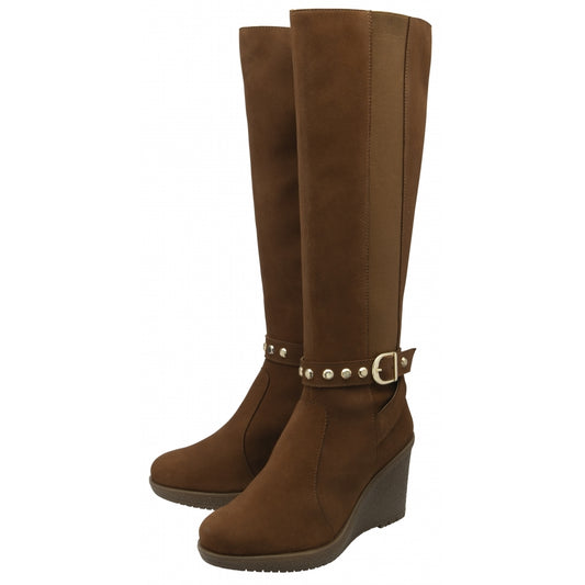 Ravel Arkle Tan Knee Length Boot
