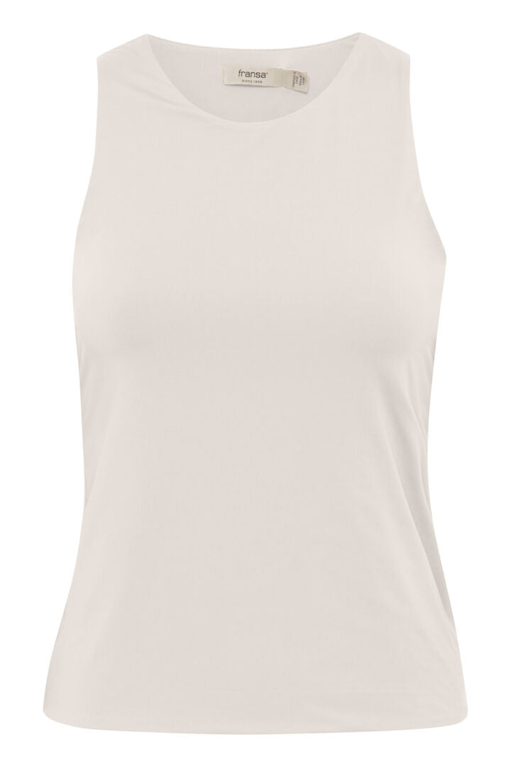 Cream Rara Vest Top