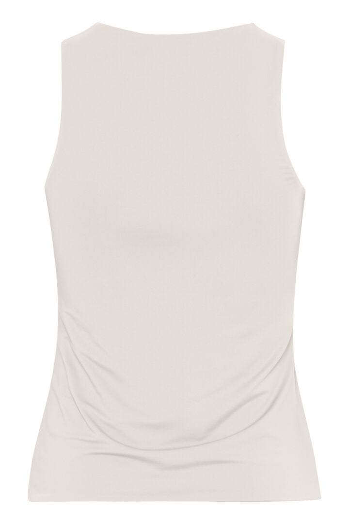 Cream Rara Vest Top