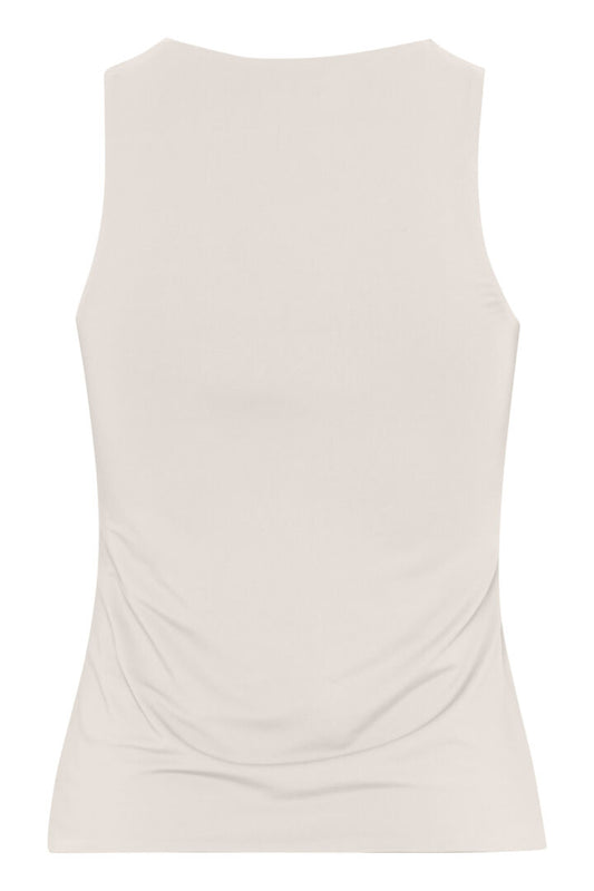 Cream Rara Vest Top