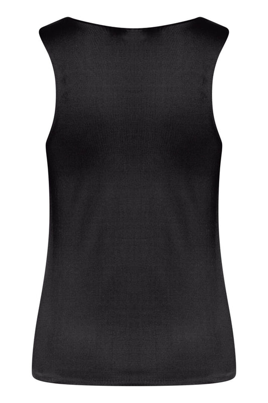 Black Rara Vest Top
