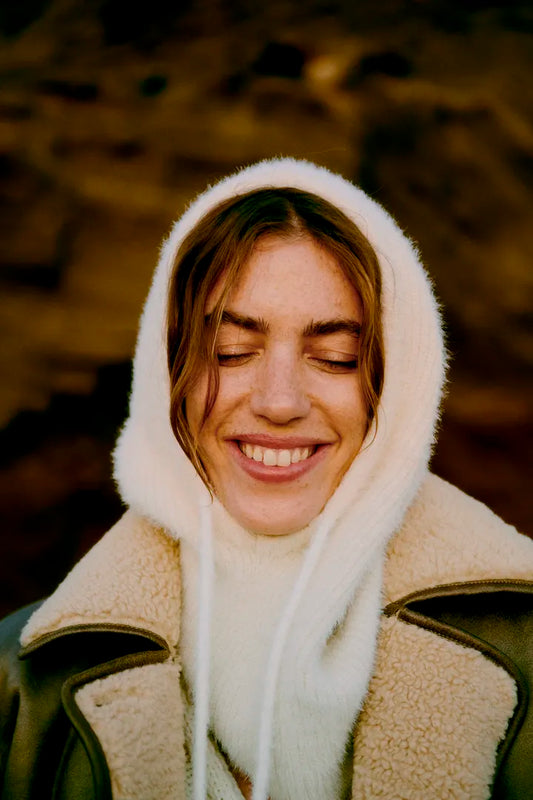 Vips Cream Balaclava