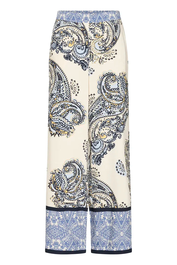 Baylee Printed Wide Leg Trousers