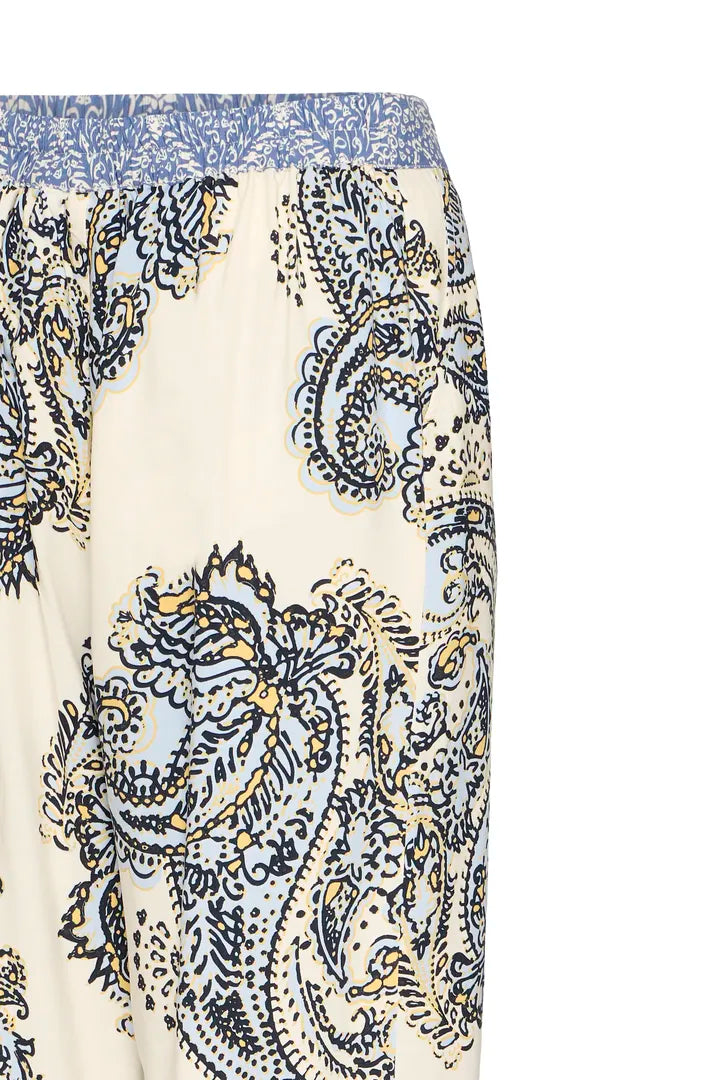 Baylee Printed Wide Leg Trousers