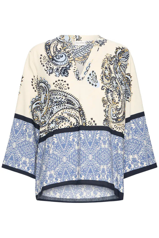 Baylee Printed Short Sleeve Top