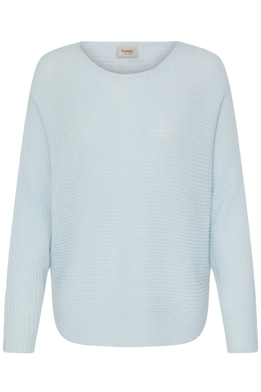 Etta Pale Blue Knitted Jumper