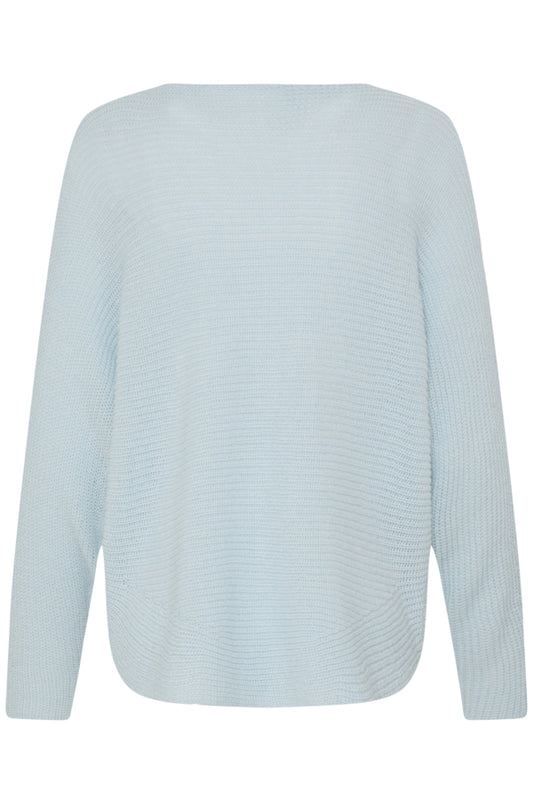 Etta Pale Blue Knitted Jumper
