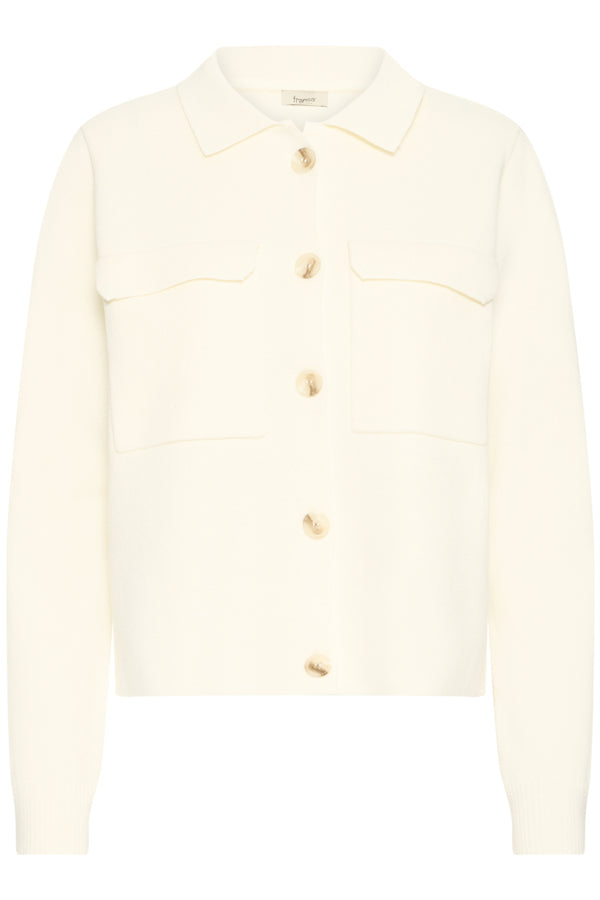 Rita Off White Pocket Cardigan