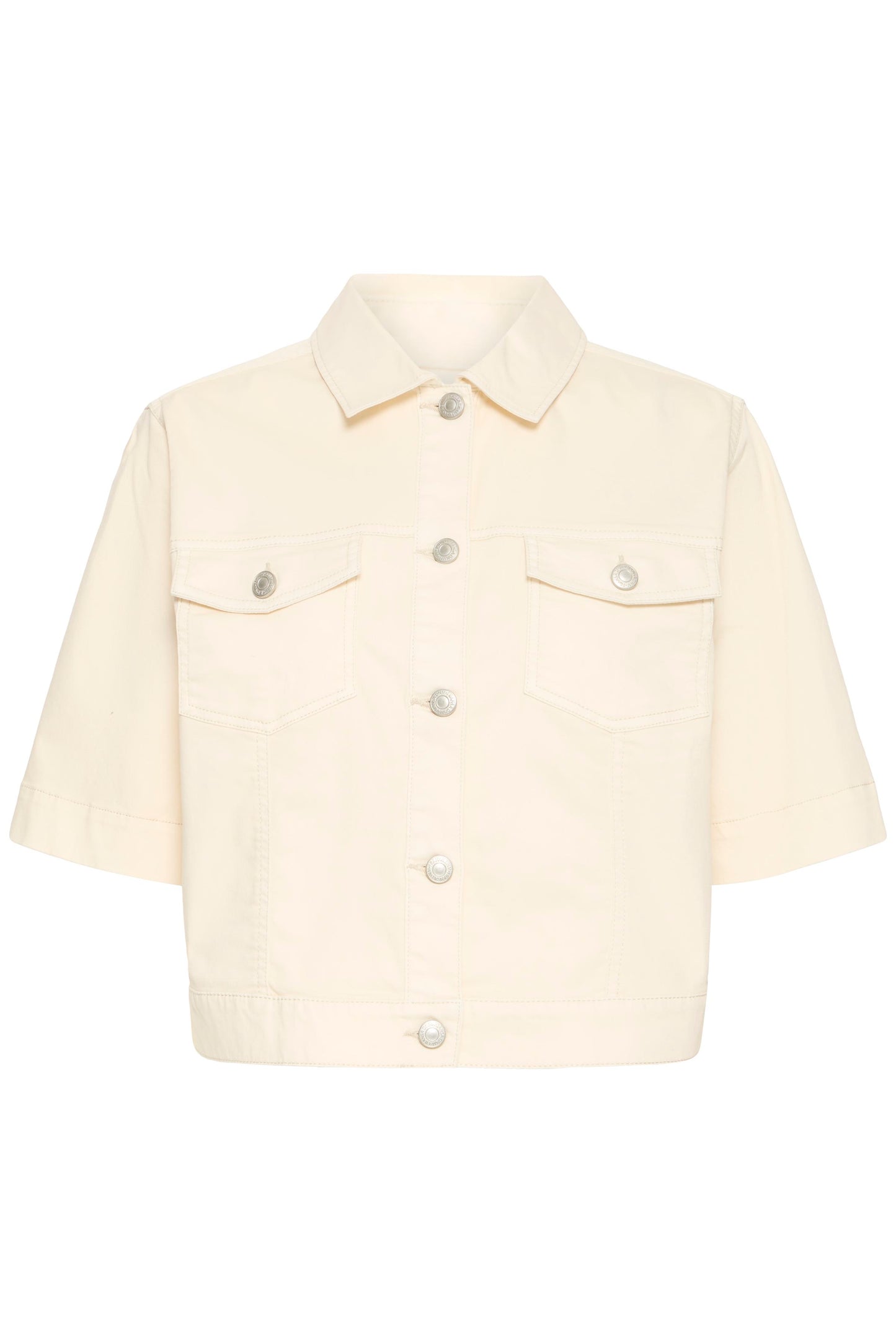 Short Sleeved Boxy Casual Jacket