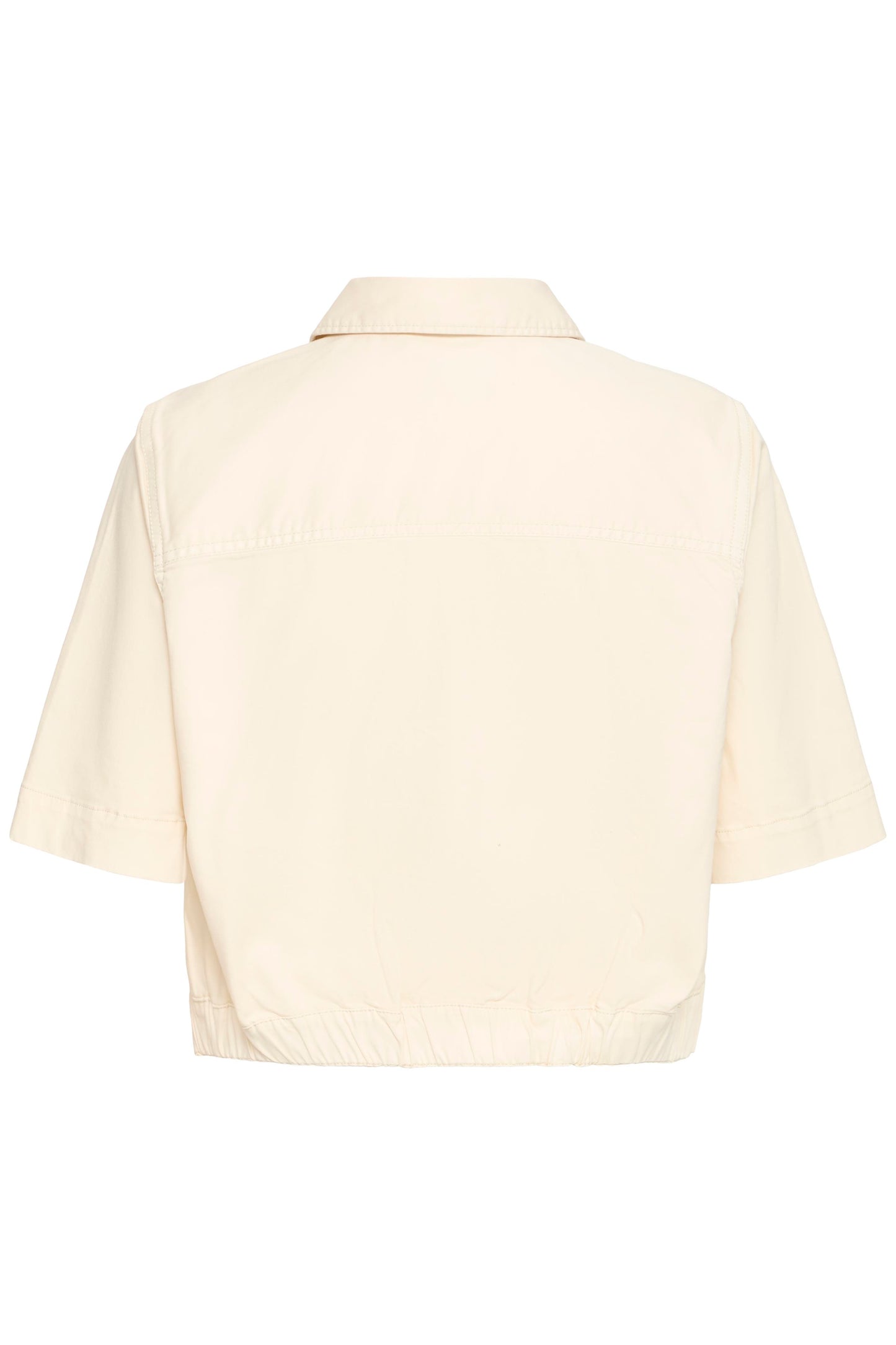 Short Sleeved Boxy Casual Jacket