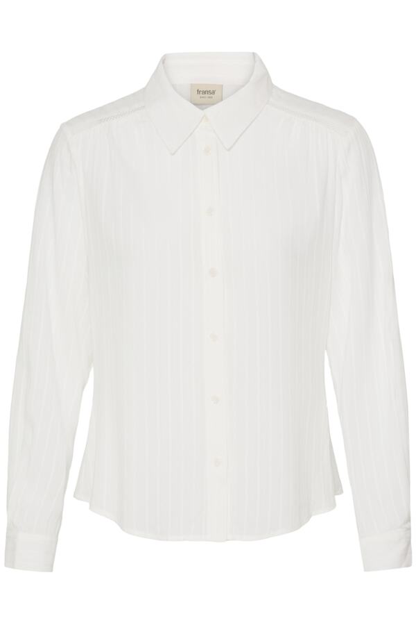 Paulana Ivory Shirt with Tonal Stripes