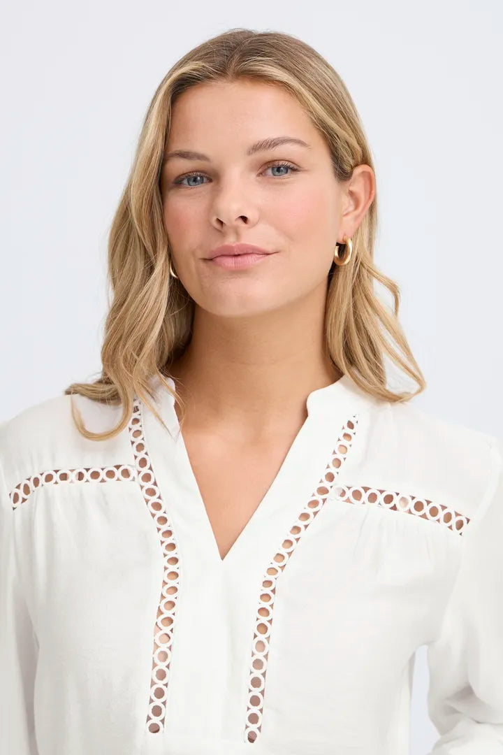 Blondie White Blouse