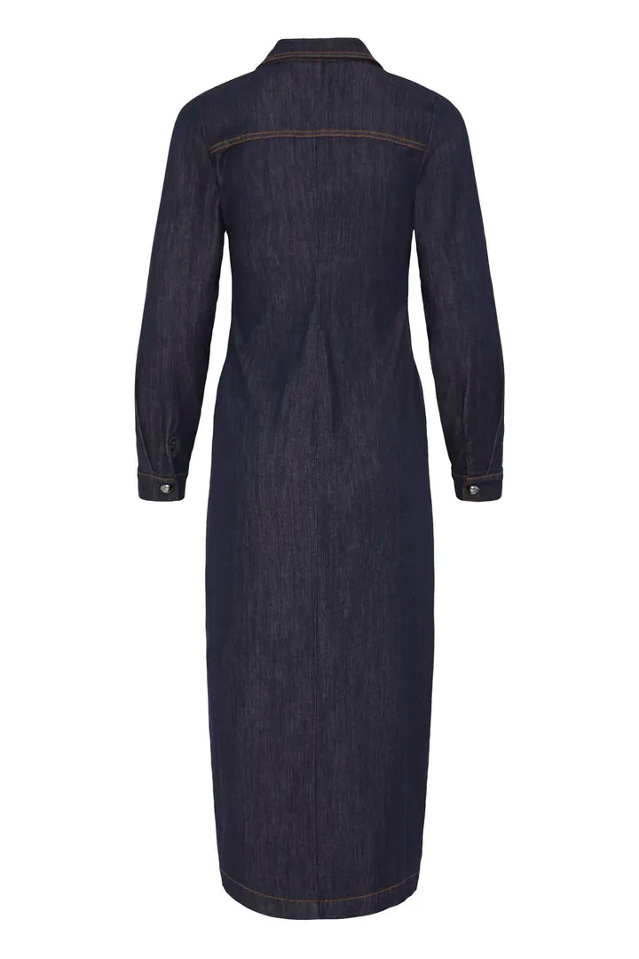 Dark Blue Denim Kanea Dress