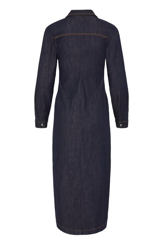 Dark Blue Denim Kanea Dress