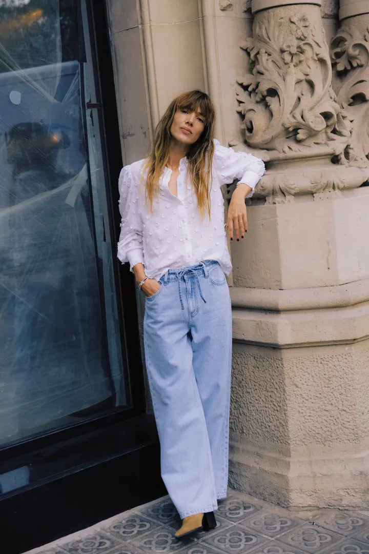 Isabeau Flower Shirt