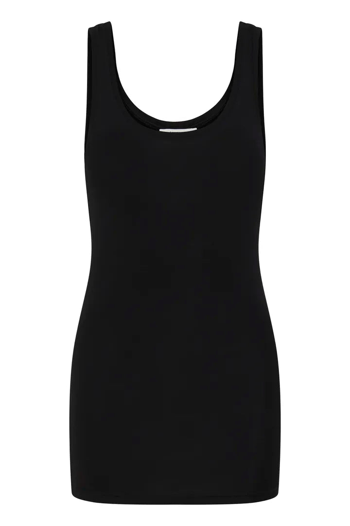 Black Pamila Vest Top