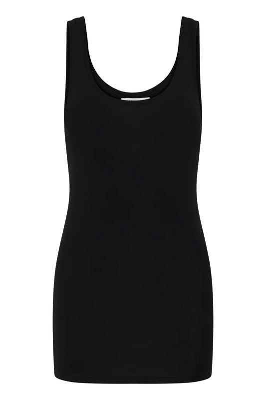 Black Pamila Vest Top