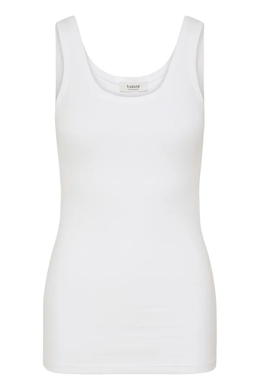 White Pamila Vest Top