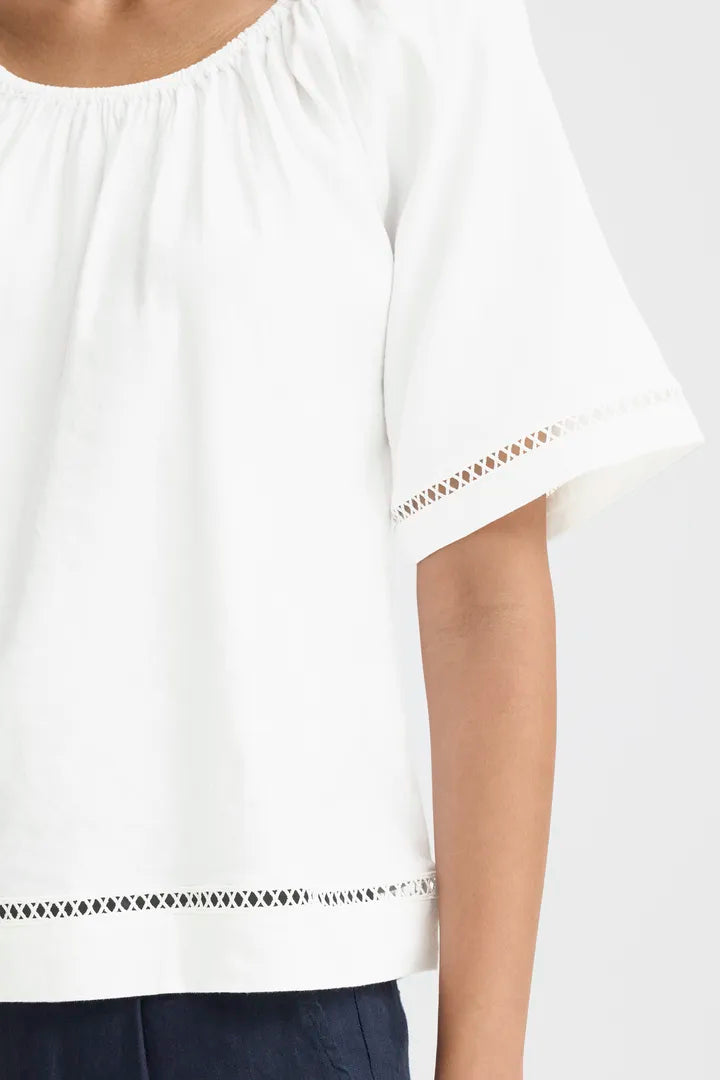 Luca Linen Mix Blouse