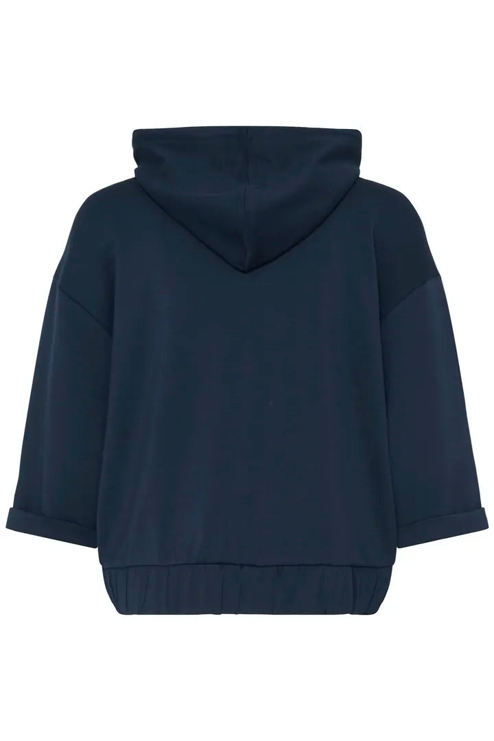 Aurora Zipped 3/4 Sleeve Hoodie