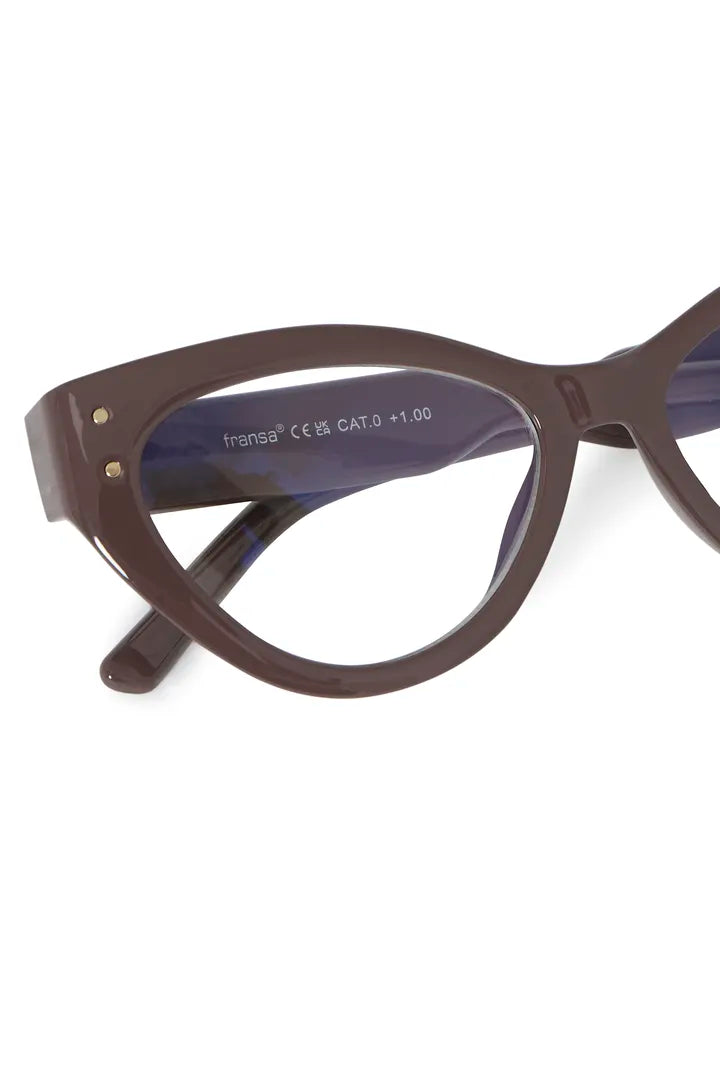 Ronja Ready Reader Glasses - Hot Fudge
