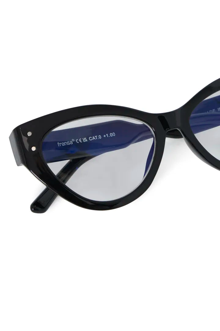 Ronja Ready Reader Glasses - Meteorite Black