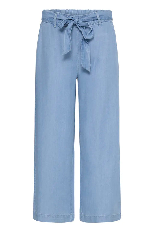 Kosmo Wide Leg Cropped Trousers