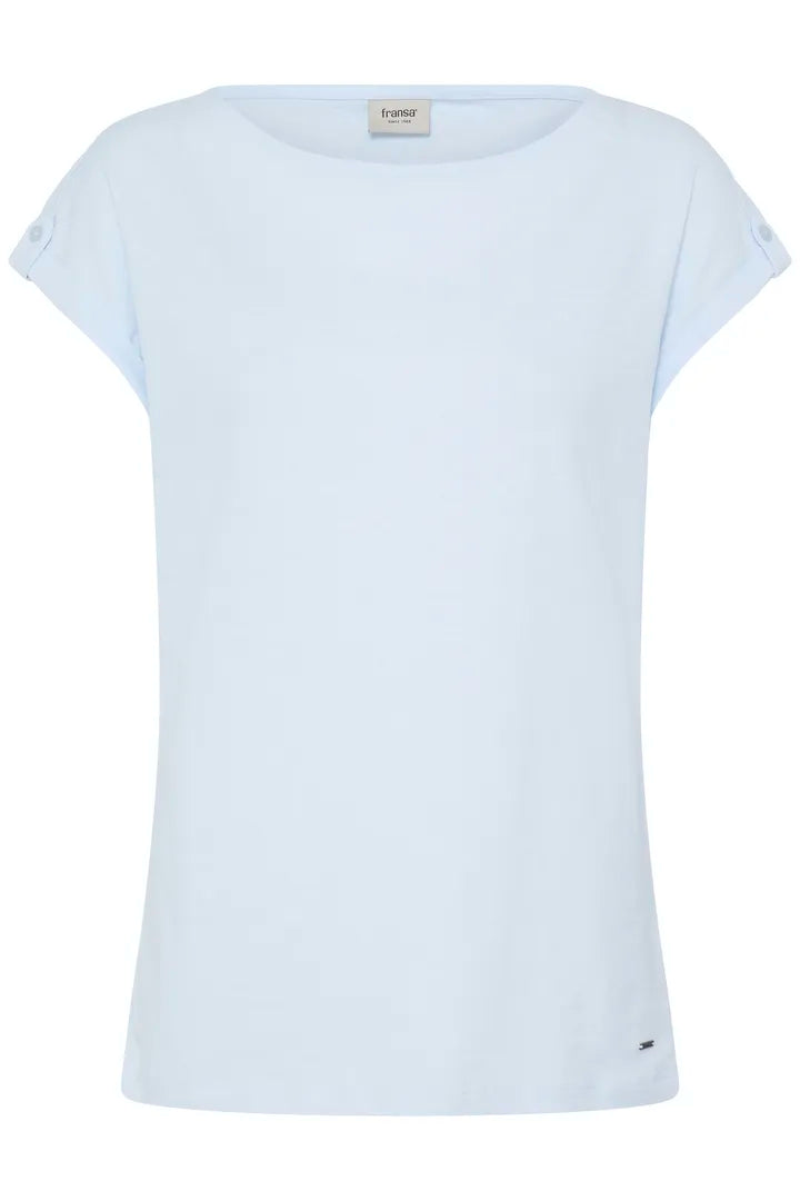 Powder Blue Dalia T-shirt