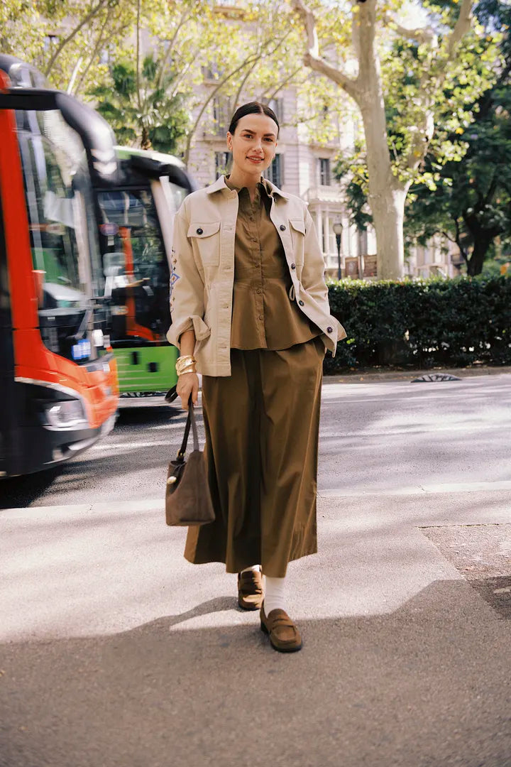 French Roast Brown Vuede Bucket Bag